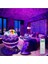 Deluxe Dinozor Yumurtası Gece Masa Lambası Bluetooth Hoparlör LED Lamba Galaxy Projektör LED Işık 3