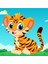 Ahşap Puzzle Ilk Yapbozum 3 Adet 4 Parçalı 14X14CM 4