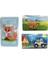 Ahşap Puzzle Ilk Yapbozum 3 Adet 6 Parçalı 18X11CM 1