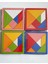 10 Adet Mini Ahşap Tangram-Renkli Tangram-Zeka Oyunu 4