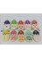 Ponponlu Yumurta Sayı ve Değerlerini Öğreniyorum Ahşap Montessori Puzzle 3