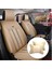 Kia K2500 Koltuk ve Kılıf Uyumlu Bej Yastık - 2 Adet Set - Deri Model 1