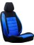 Oto Koltuk Kılıfı Ön ve Arka Tam Set - Siyah Mavi 2