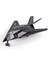 F-297.18CM Night Eagle Attacker Model" Siyah Askeri Uçak (Yurt Dışından) 1