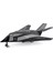 F-297.18CM Night Eagle Attacker Model" Siyah Askeri Uçak (Yurt Dışından) 5