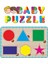 Eğitici ahşap geometrik şekiller puzzle, çocuklar için eğlenceli öğrenme oyunu 1