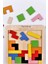 Ahşap Tetris Puzzle Eğitici Oyun, Zeka Geliştirici, 6+ Yaş, Piller Hariç 3