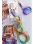 Unicorn Figürlü Renkli Pens Yapay Saç Postiş 1