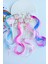 Unicorn Figürlü Renkli Pens Yapay Saç Postiş 2