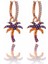 Palm Beachy Gümüş Küpe 1