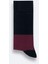 Erkek Siyah-Bordo Bloklu Bambu Soket Çorap A42Y8509 1