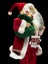 Noel Baba Santa Claus Christmas Süsü Figür 49 cm Ithal Üründür. 3
