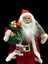 Noel Baba Santa Claus Christmas Süsü Figür 49 cm Ithal Üründür. 4