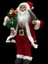 Noel Baba Santa Claus Christmas Süsü Figür 49 cm Ithal Üründür. 5