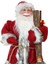 Yılbaşı Noel Baba Figür 30CM Odunlu 2