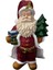Hediyeli Çam Ağaçlı Noel Baba Biblo HS497-3 1
