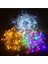 10MT Rgb 100 LED Fişli Noel Parti Yılbaşı Ağaç Dekoratif Aydınlatma Lambası Animasyonlu Süsleme 1