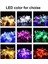 10MT Rgb 100 LED Fişli Noel Parti Yılbaşı Ağaç Dekoratif Aydınlatma Lambası Animasyonlu Süsleme 2