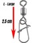 Power Roll Snap #l 17.8kg Çekerli Klips 2