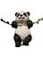 Heykeli Figürü, Panda Açı Heykeli Kolye, Icı (Yurt Dışından) 1