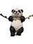 Heykeli Figürü, Panda Açı Heykeli Kolye, Icı (Yurt Dışından) 3