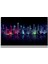 Premium Glasses ^#sanatsal Yapayzeka, Creative Art, Pop Art Temalı Cam Tablo 119 1