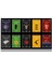 Premium Glasses ^#sanatsal Yapayzeka, Creative Art, Pop Art Temalı Cam Tablo 369 1
