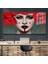Premium Glasses ^#sanatsal Yapayzeka, Creative Art, Pop Art Temalı Cam Tablo 188 3