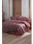 Glamis Bordo Pamuk Flanel King Size Nevresim Takımı 1