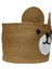 El Işçiliği Hasır Jüt Ip Sepet 29*28 cm - 6136 2