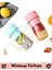 Taşınabilir Ev Iş Gündelik Kullanım Milkshake Meyve Sıkacağı USB Şarjlı Pipetli Bardak Blender 420ML 3