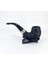 Sherlock Holmes Rusticated Professor 9mm. Filtreli Vulcanite Saplı Pipo 205745 5