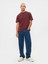 Erkek Bordo Original Cepli T-Shirt 3