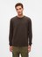 Erkek Kahverengi Gap Logo Heavyweight T-Shirt 1