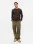Erkek Kahverengi Gap Logo Heavyweight T-Shirt 4