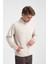 Fermuarlı Interlok Baskılı Erkek Sweat 4
