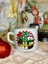 Kişiye Özel El Yapımı Kardan Adam Motifli Yılbaşı Hediyelik Porselen Kupa Mug 1