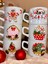 Kişiye Özel El Yapımı Kardan Adam Motifli Yılbaşı Hediyelik Porselen Kupa Mug 4