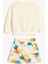 Pamuklu Baskı Detaylı Şort ve Sweatshirt Set 2