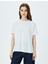 Pamuklu Bisiklet Yaka Kısa Kollu Basic T-Shirt 3