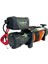12V 13500 Lb Turuncu Sentetik Halatlı Off-Road 4x4 Vinç (Turuncu Halatlı) 4