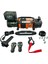 12V 13500 Lb Turuncu Sentetik Halatlı Off-Road 4x4 Vinç (Turuncu Halatlı) 5