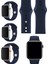 Apple Watch Kordon Kayış 38-40-41 mm Uyumlu Silikon 5