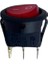 Yuvarlak On-Off Işıklı Anahtar 3 Pin Switch (10 Adet) 2