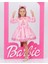 Kız Çocuk Barbie Elbisesi Bebe Yaka Uzun Kollu + Toka Hediyeli 1-8 Yaş 1