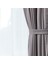 Soft Wave Fon Perde - Gri - 300X270 cm 4