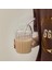 Cam Kapaklı Pipetli Borosilikat Sunum Bardağı - Isıya Dayanıklı Bardak - Kahve Bardağı - 550 ml - Icemocha 1