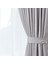 Soft Rista Fon Perde - Gri - 300X270 cm 1
