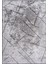 Azur UZ02B Gri Antrasit Pamuk Akrilik Yumuşak Dokulu Modern Kilim Halı 1