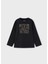 Erkek Çocuk Uzun Kol T-Shirt - Siyah 1
